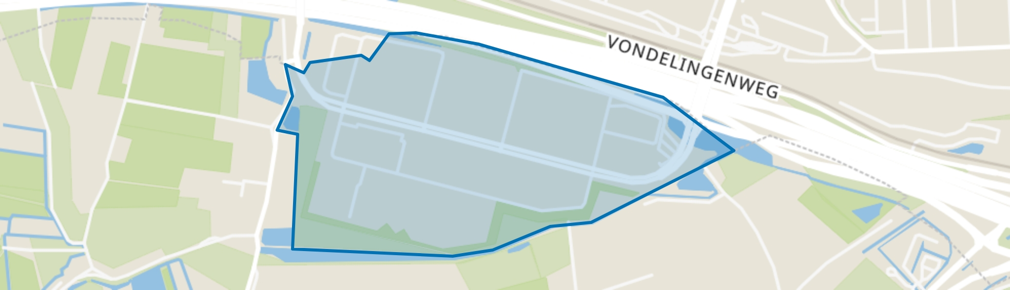 Distripark, Rotterdam-Albrandswaard map