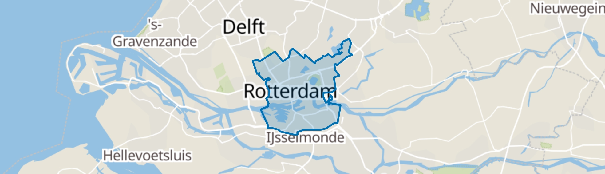 Rotterdam map