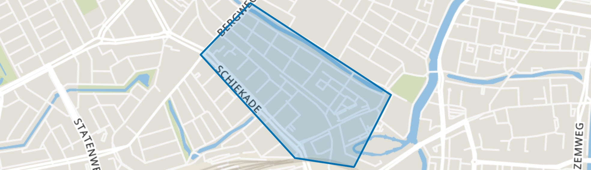 Agniesebuurt, Rotterdam map