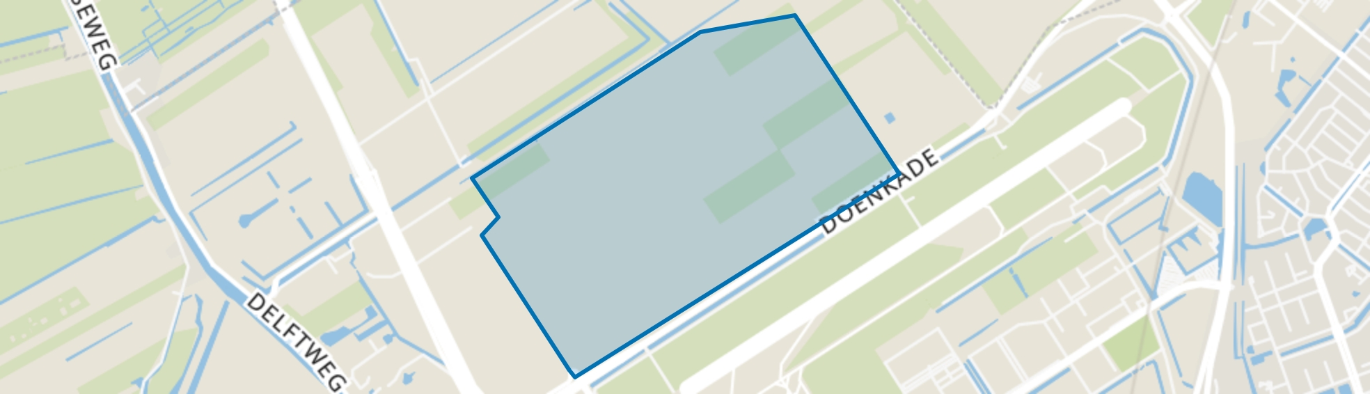 Bedrijventerrein Schieveen, Rotterdam map
