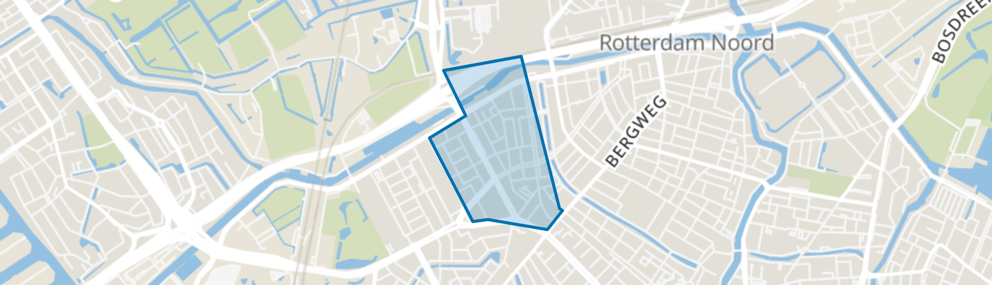Bergpolder, Rotterdam map