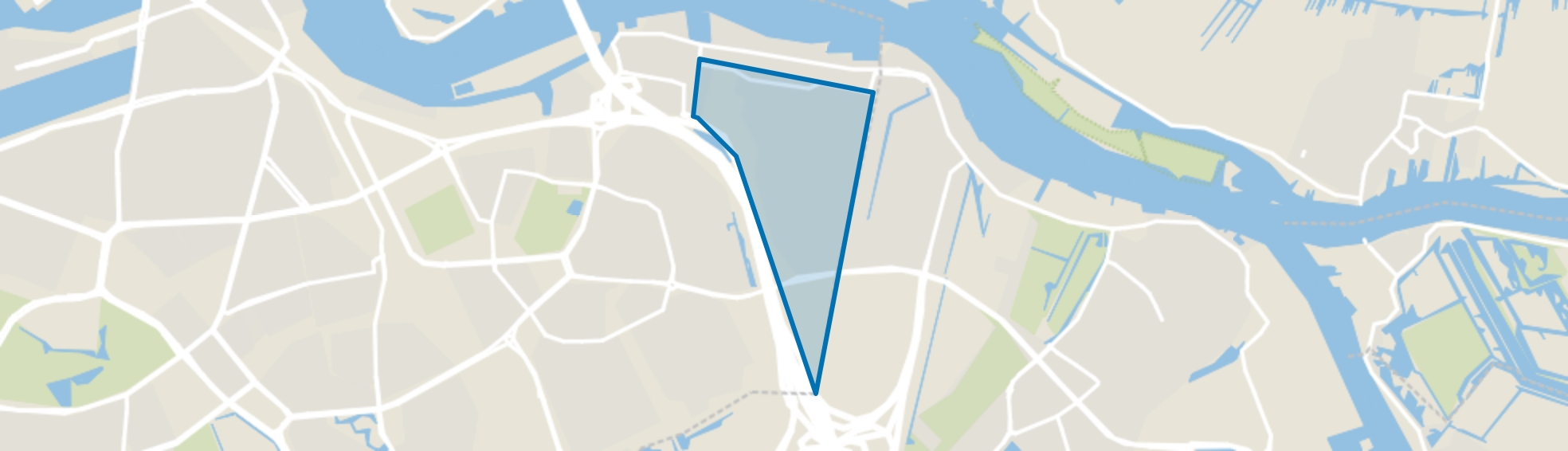 Beverwaard, Rotterdam map