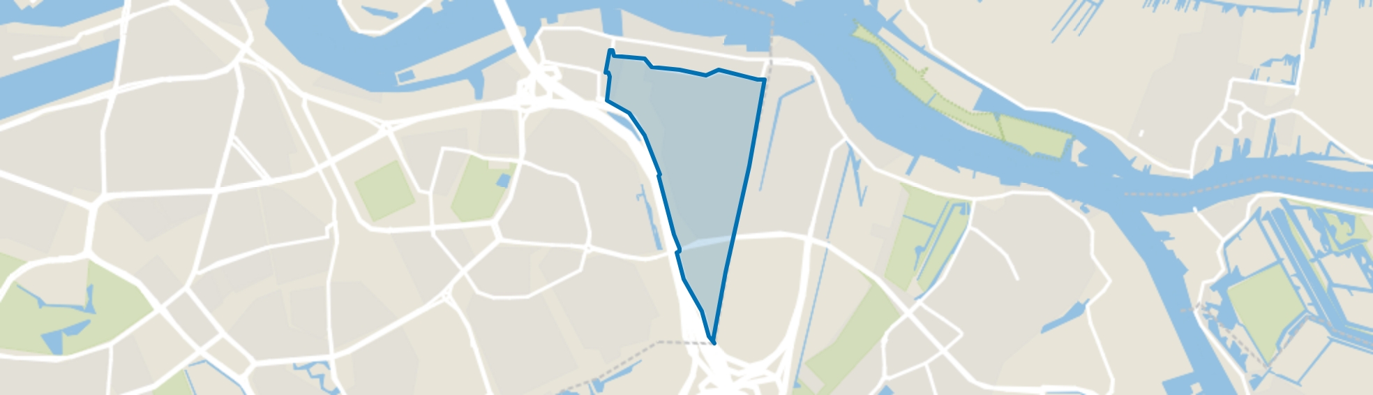 Beverwaard, Rotterdam map