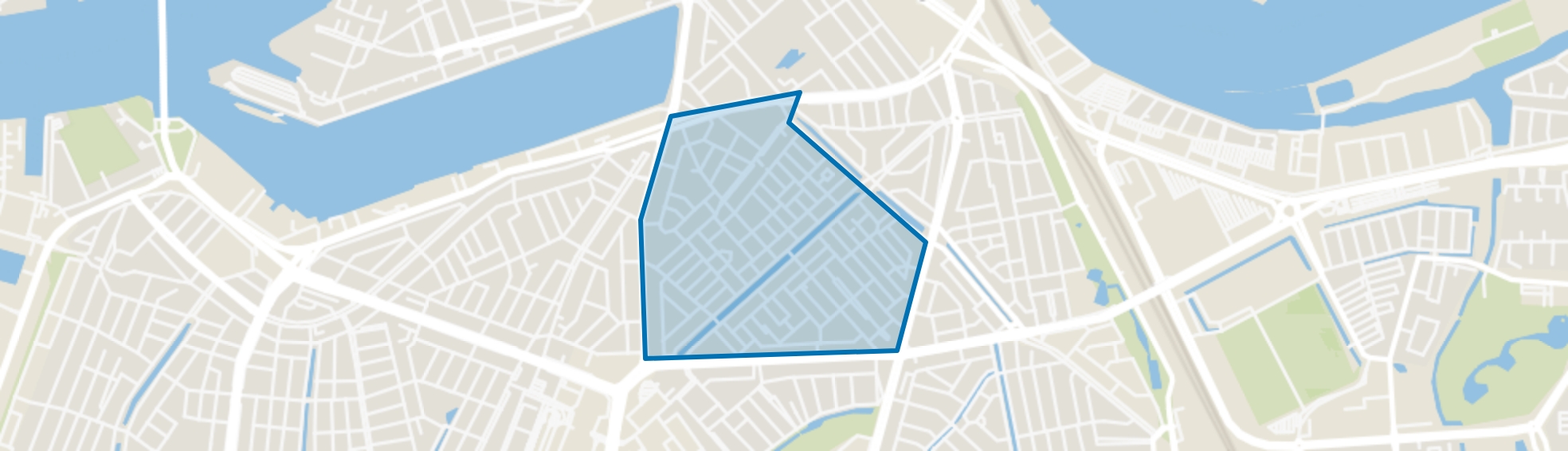 Bloemhof, Rotterdam map