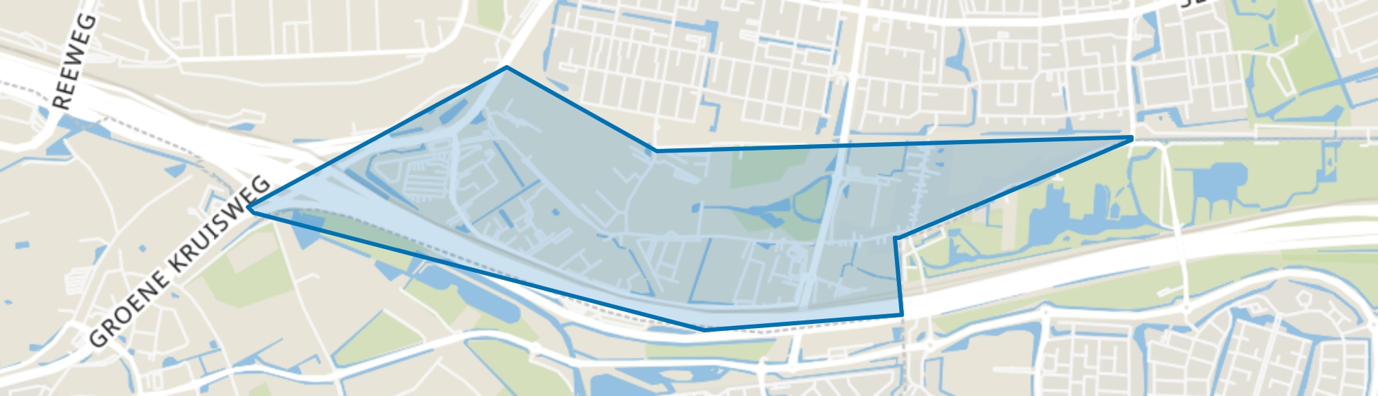 Charlois Zuidrand, Rotterdam map