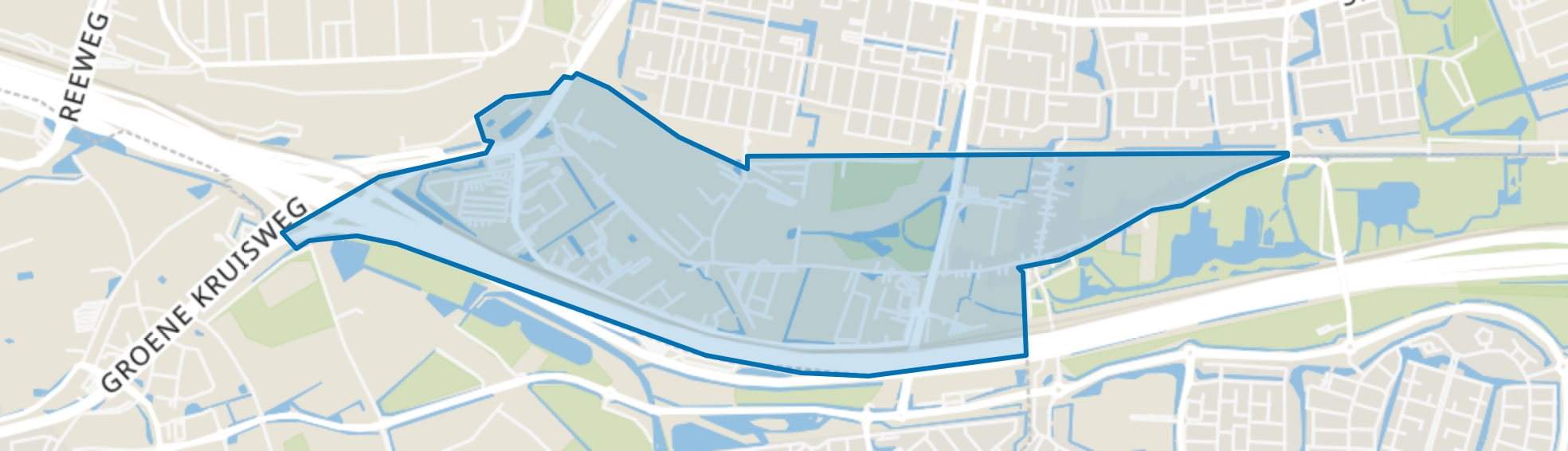 Charlois Zuidrand, Rotterdam map