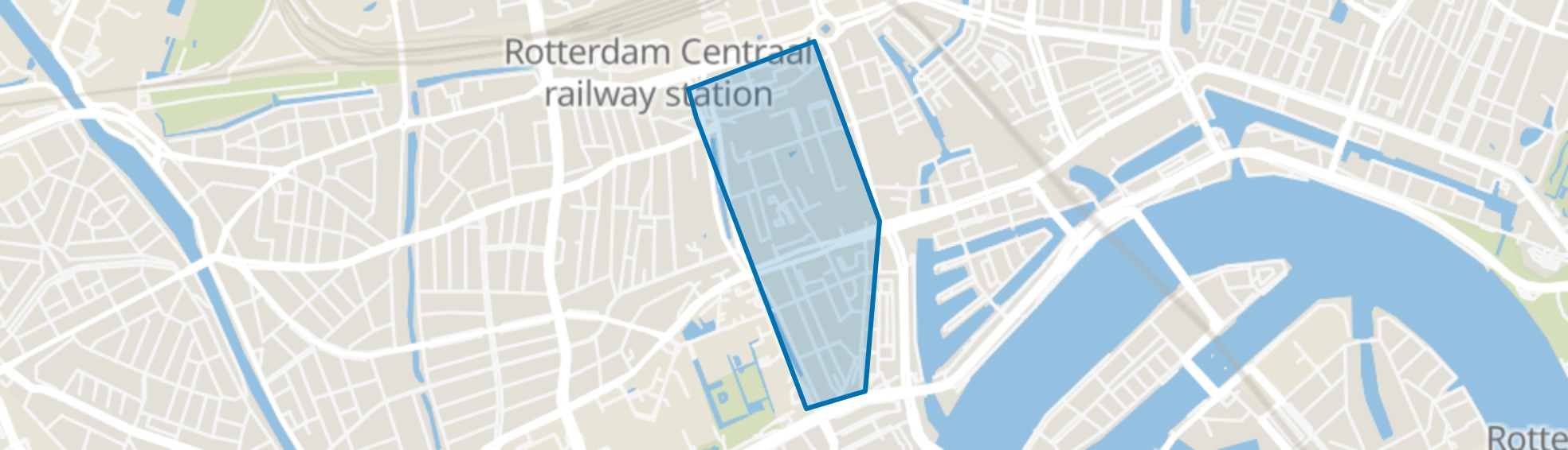 Cool, Rotterdam map