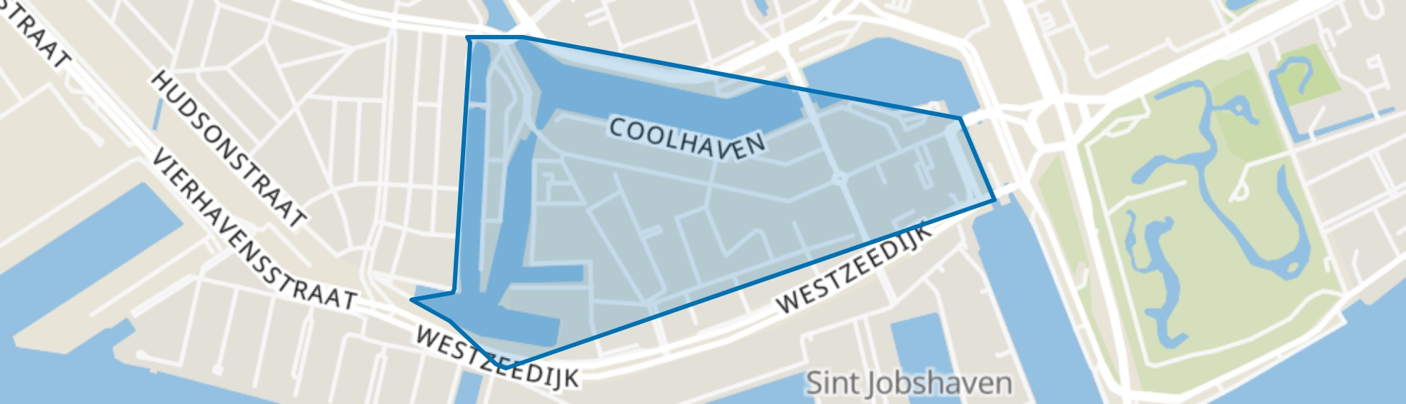 Delfshaven, Rotterdam map