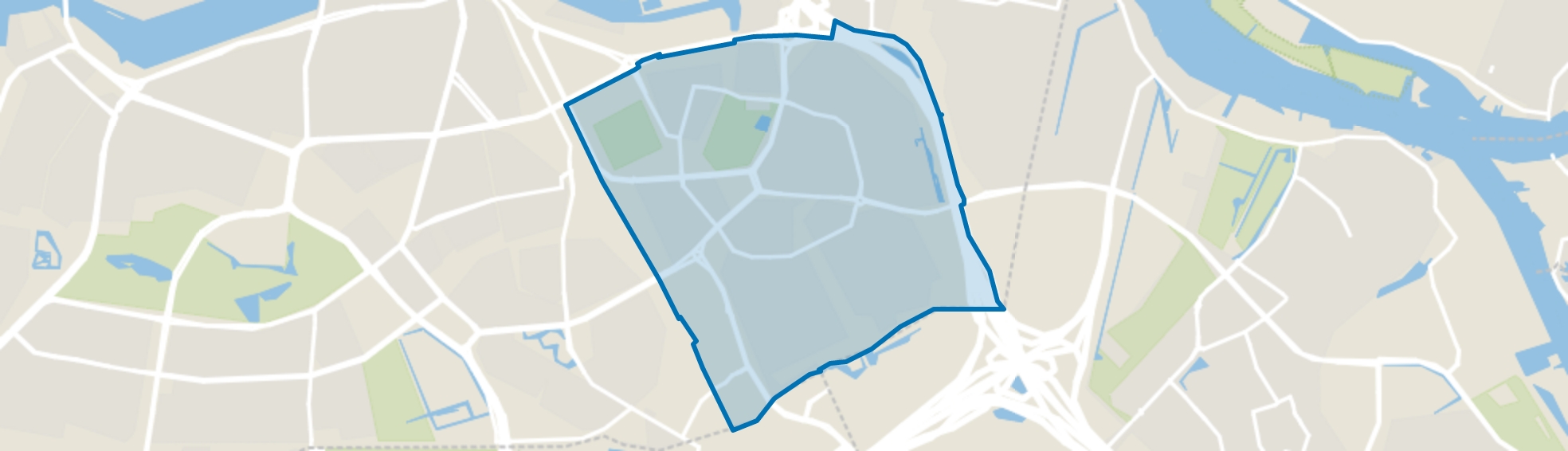 Groot IJsselmonde, Rotterdam map