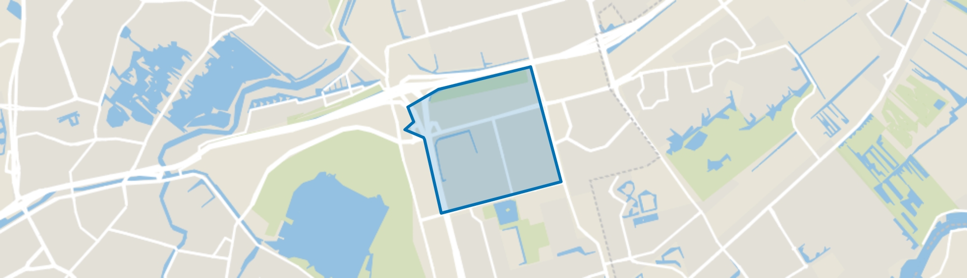 Het Lage Land, Rotterdam map