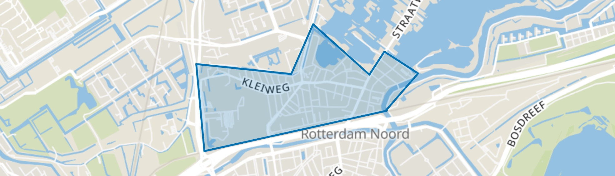 Hillegersberg Zuid, Rotterdam map