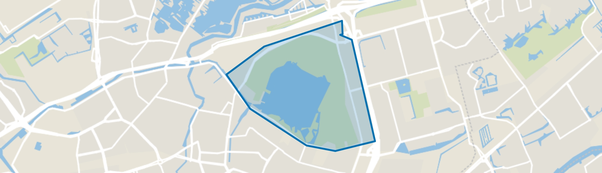 Kralingse Bos, Rotterdam map
