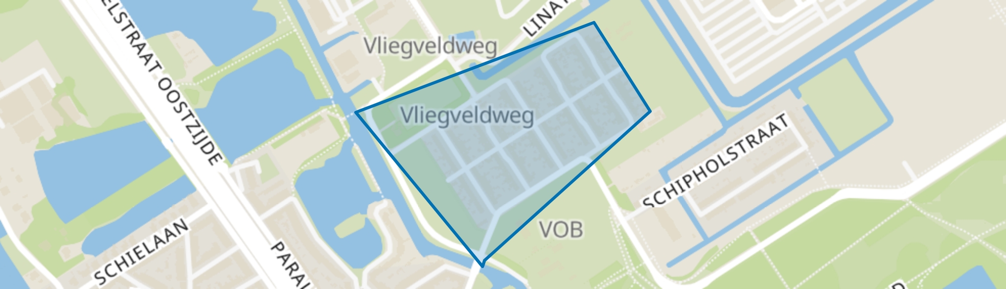 Landzicht, Rotterdam map