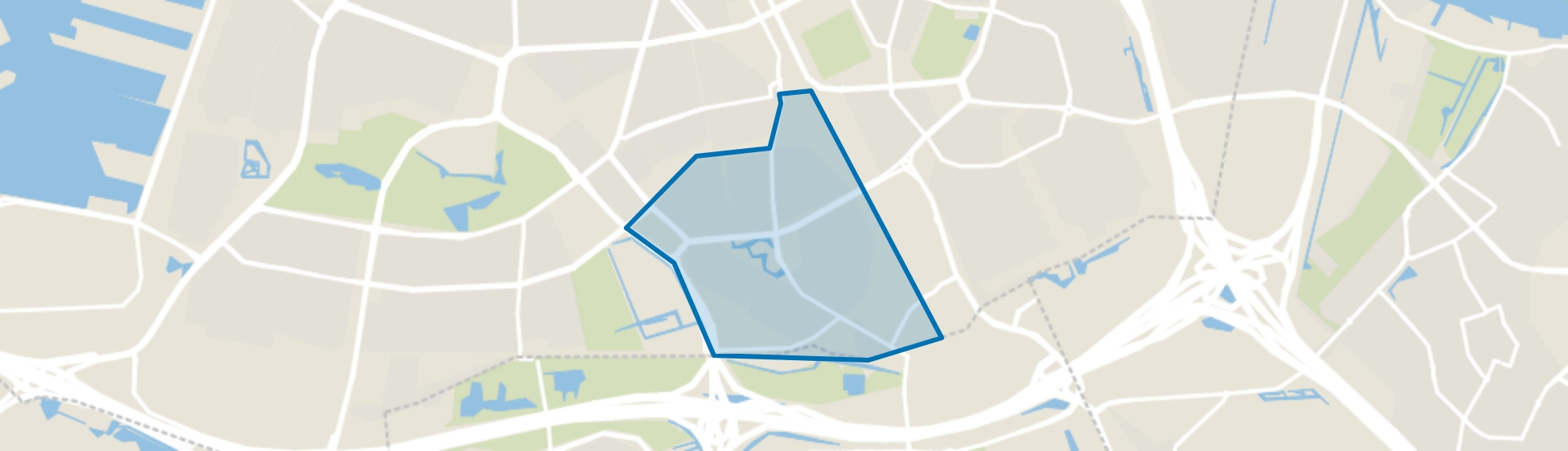 Lombardijen, Rotterdam map