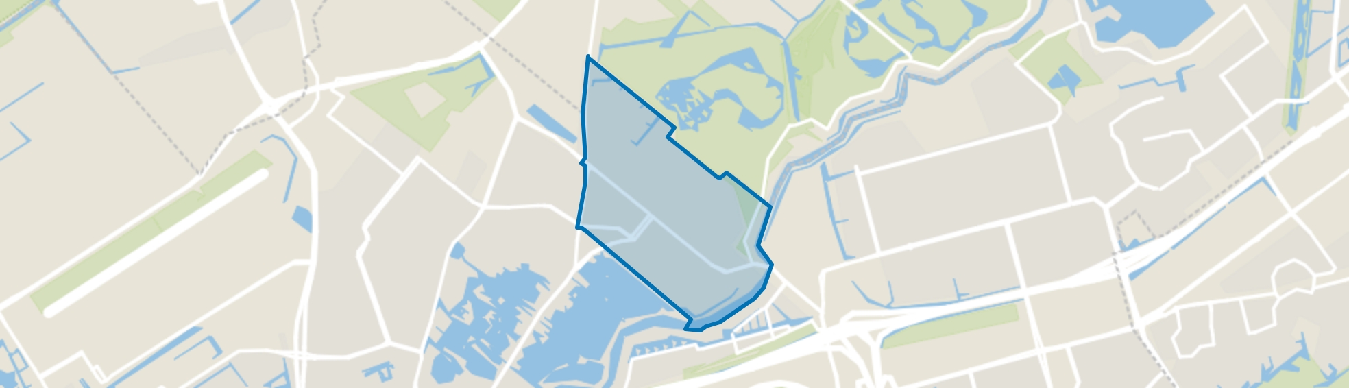 Molenlaankwartier, Rotterdam map