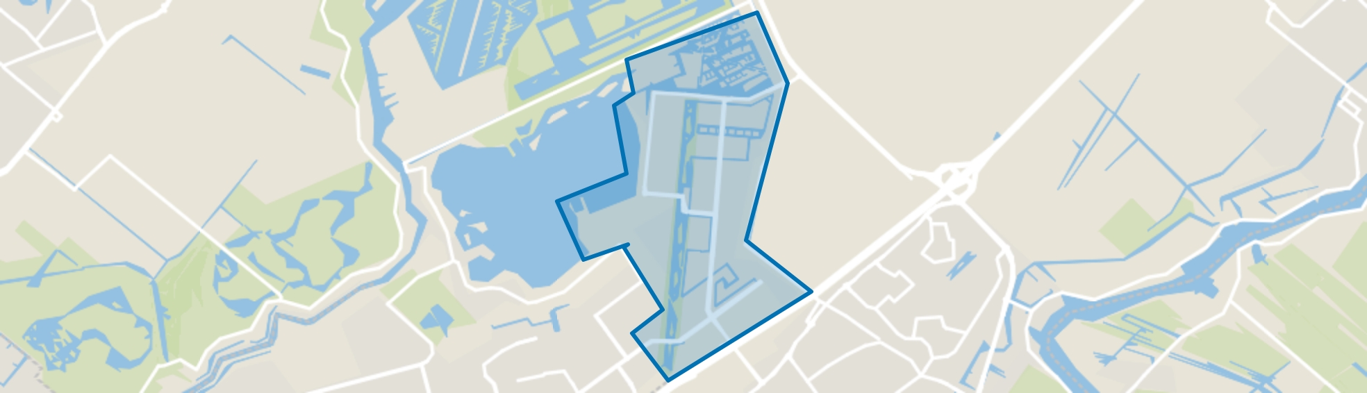 Nesselande, Rotterdam map