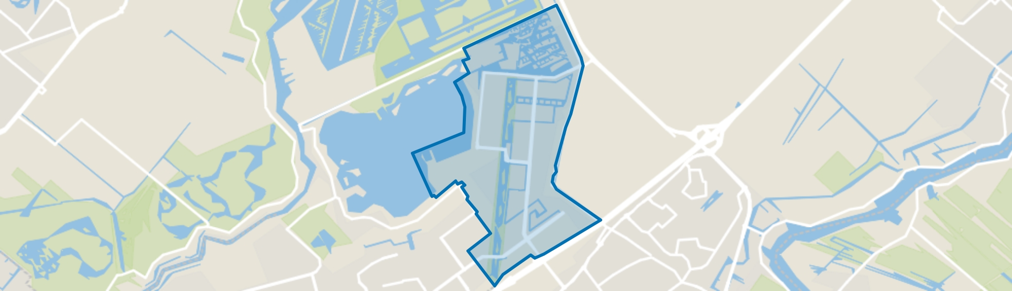 Nesselande, Rotterdam map