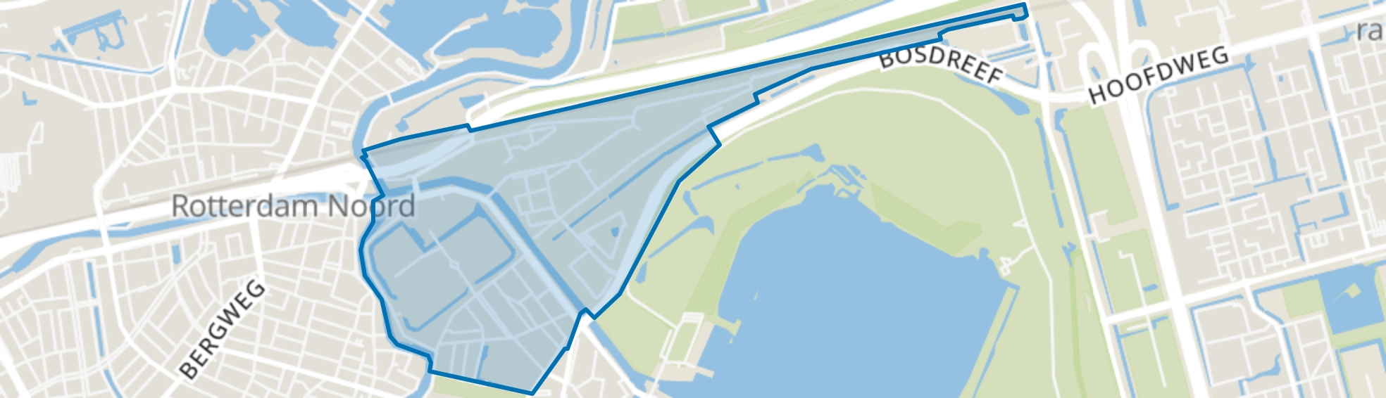 Nieuw Crooswijk, Rotterdam map