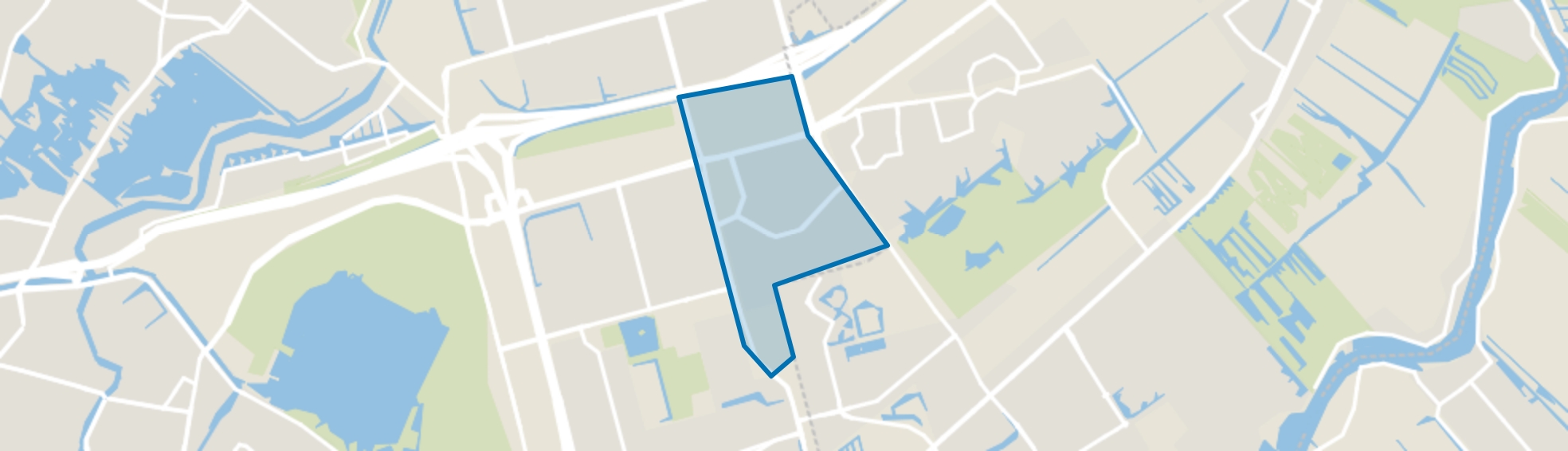 Oosterflank, Rotterdam map