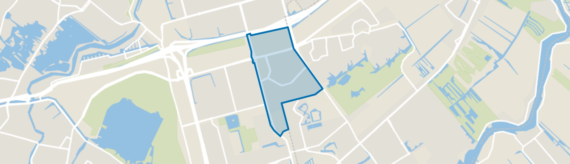 Oosterflank, Rotterdam map