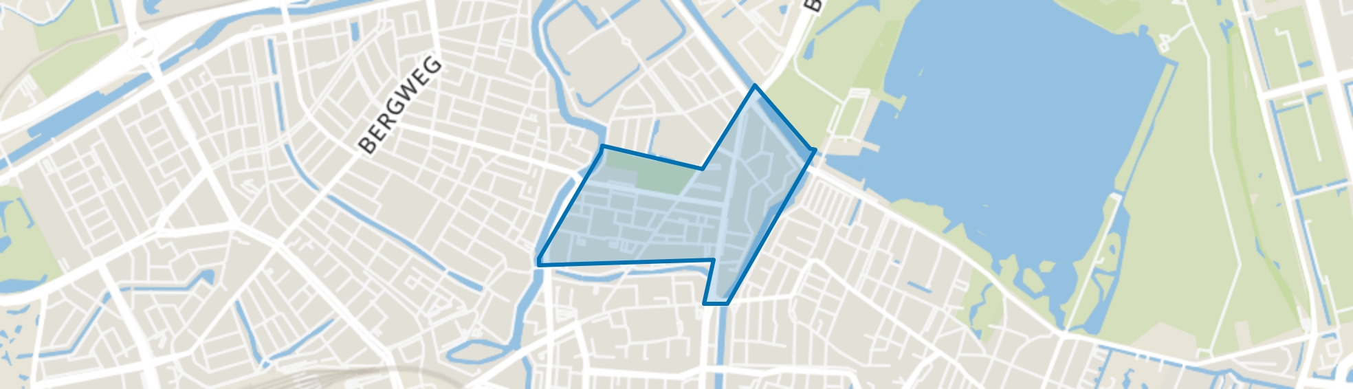 Oud Crooswijk, Rotterdam map