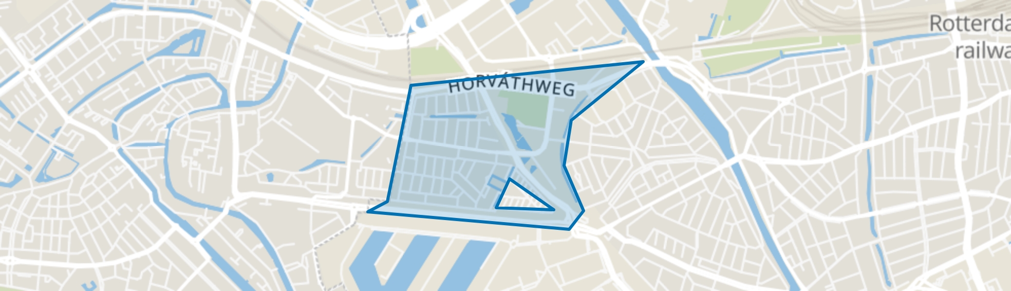 Oud Mathenesse, Rotterdam map