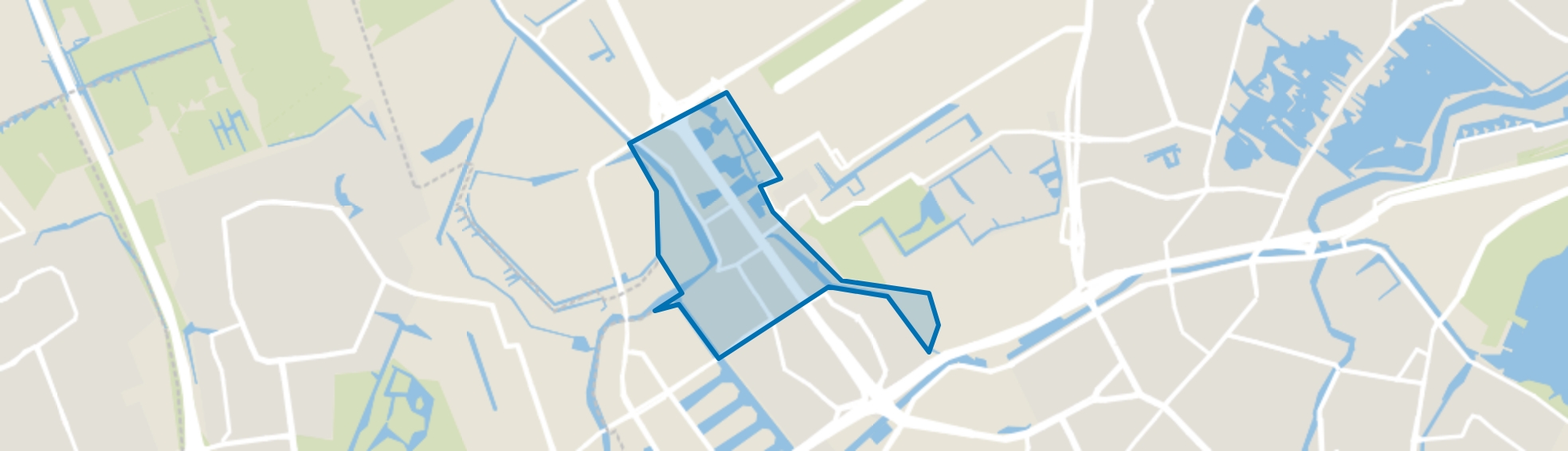 Overschie, Rotterdam map