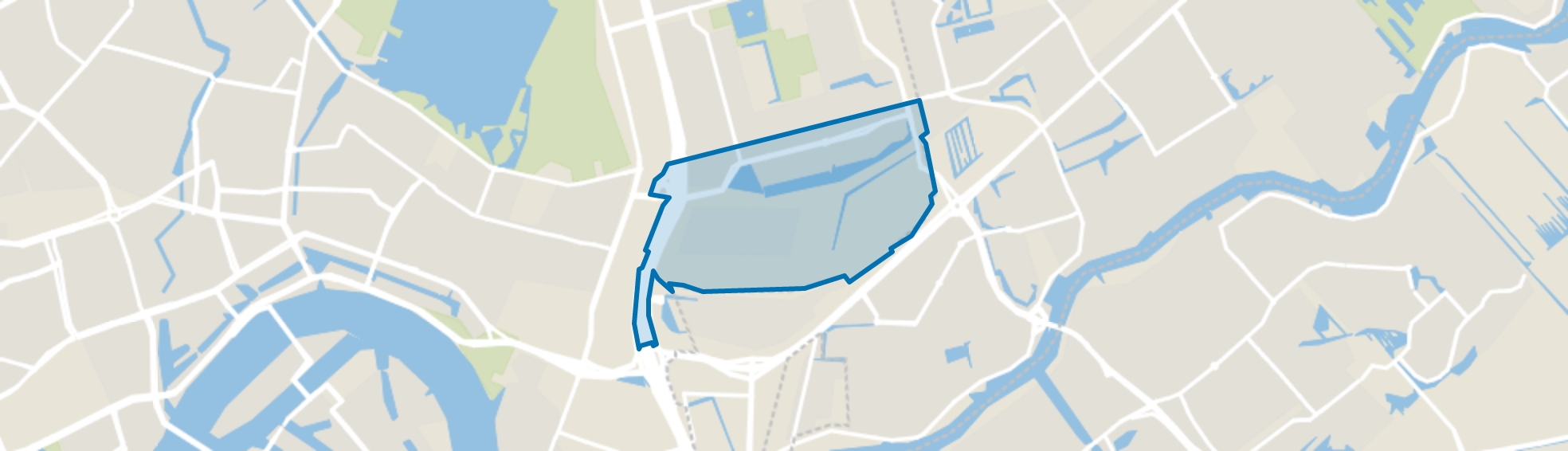 's-Gravenland, Rotterdam map