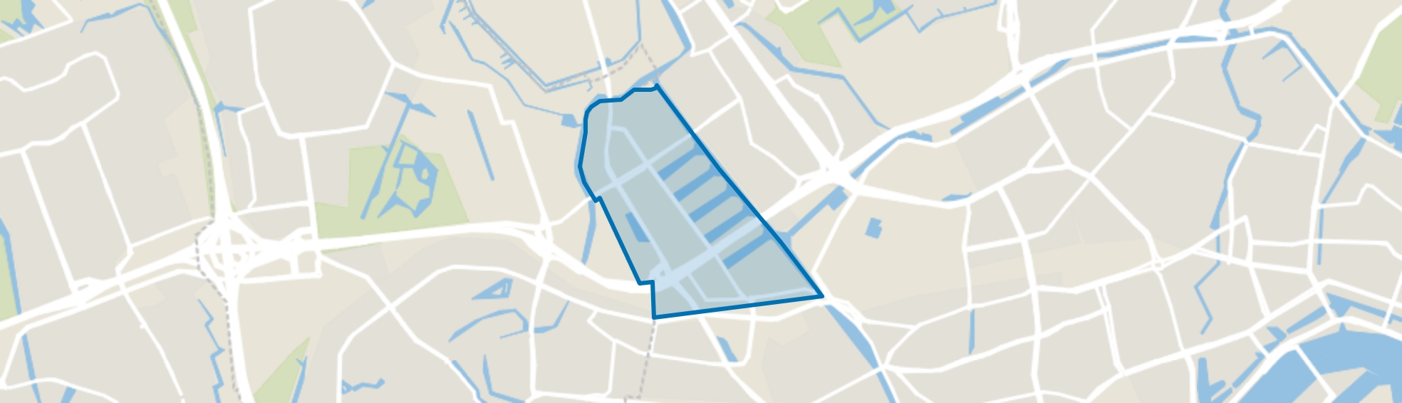 Spaanse Polder, Rotterdam map