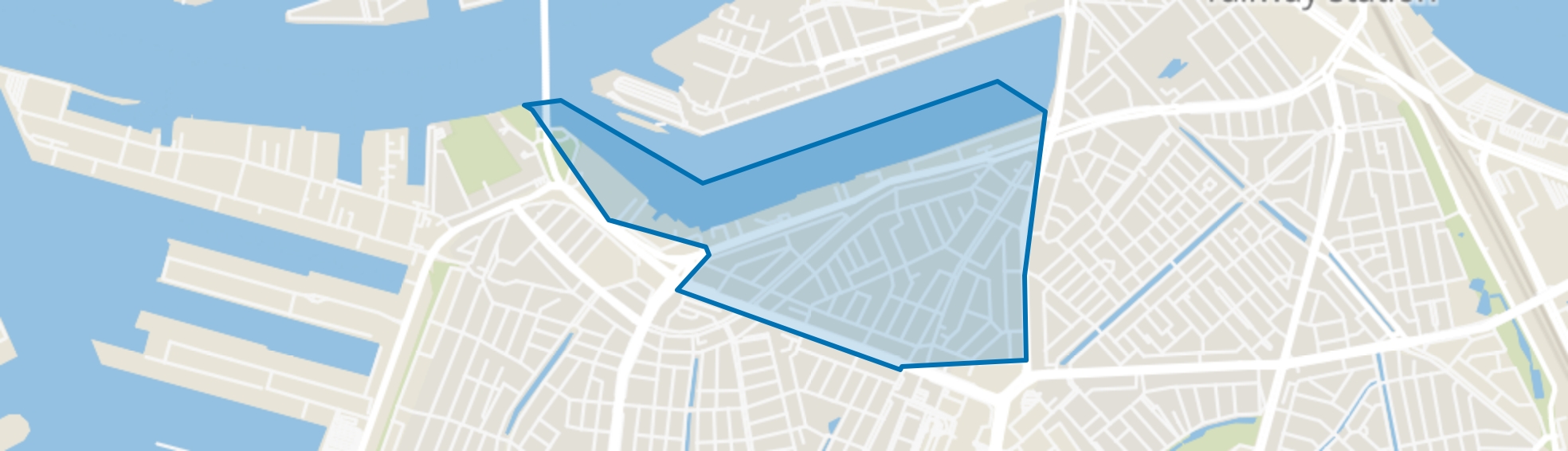 Tarwewijk, Rotterdam map