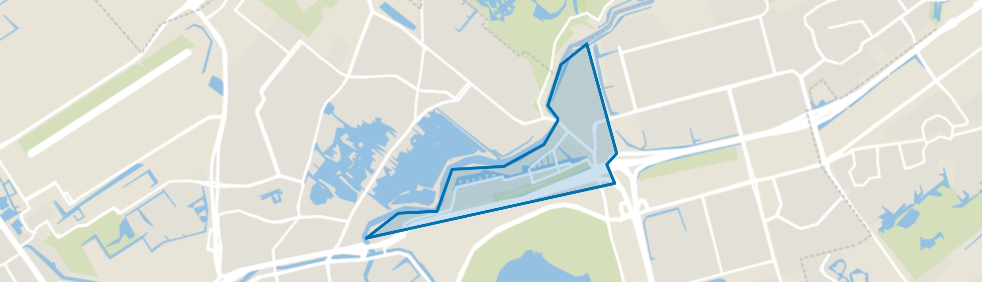 Terbregge, Rotterdam map