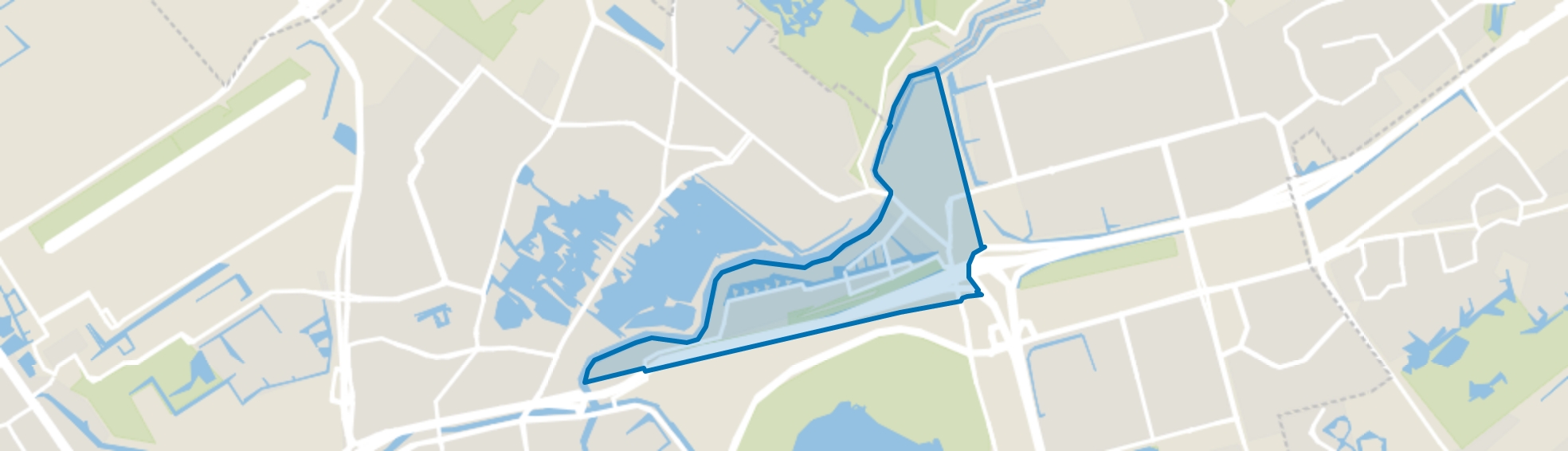 Terbregge, Rotterdam map