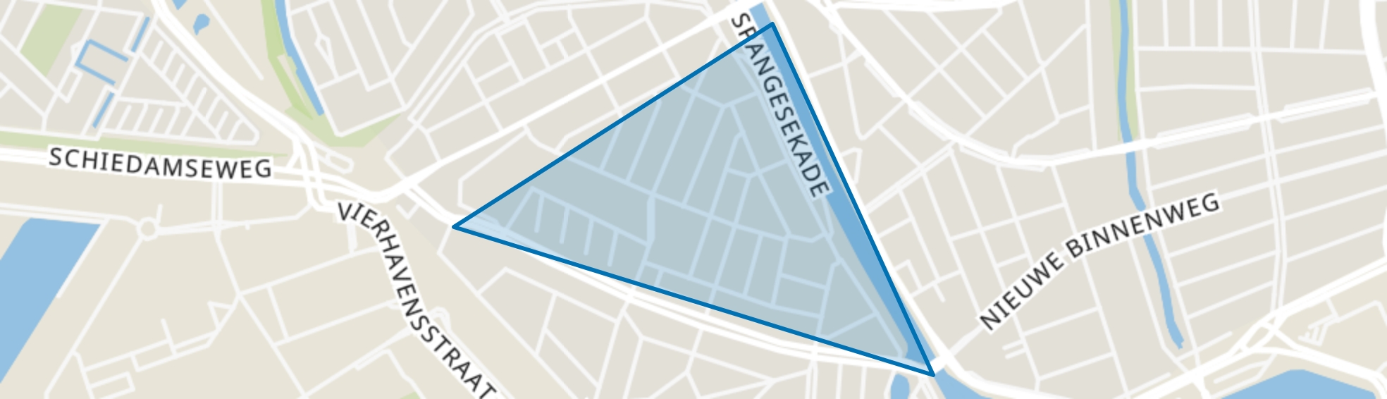Tussendijken, Rotterdam map