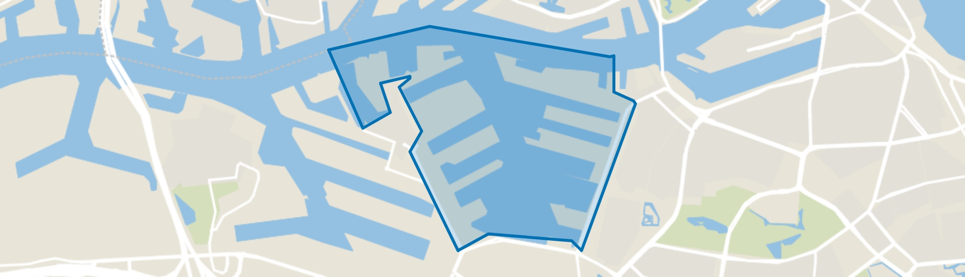 Waalhaven, Rotterdam map