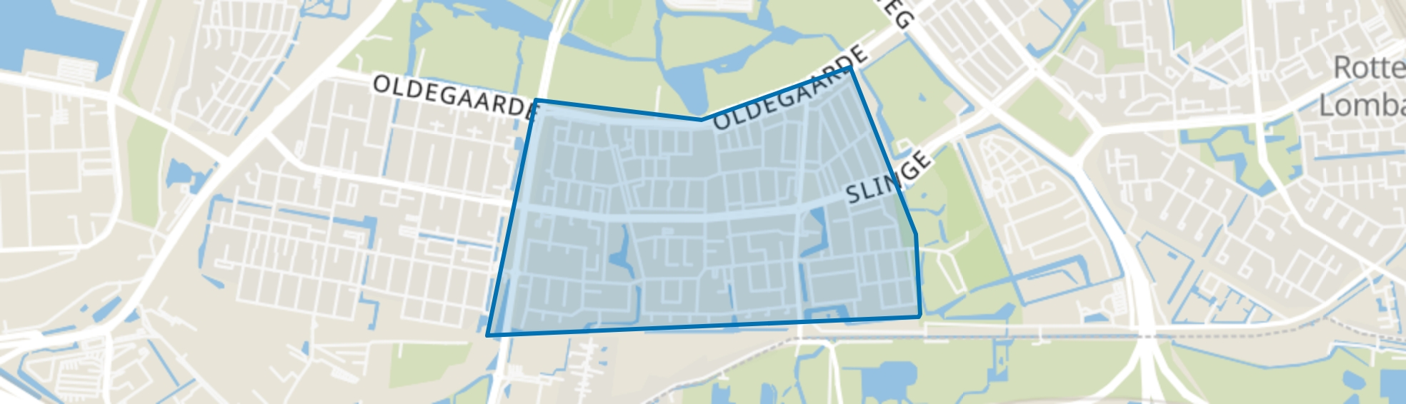 Zuidwijk, Rotterdam map