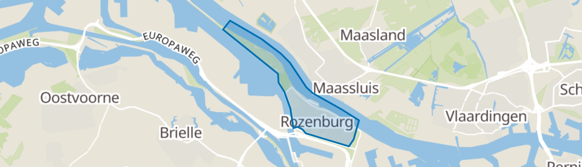 Rozenburg (ZH) map
