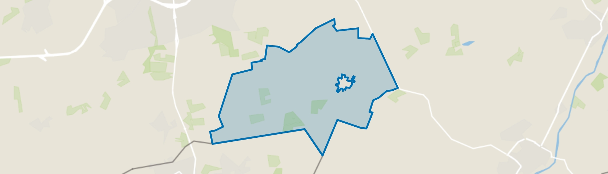 Verspreide huizen Schijf, Rucphen map