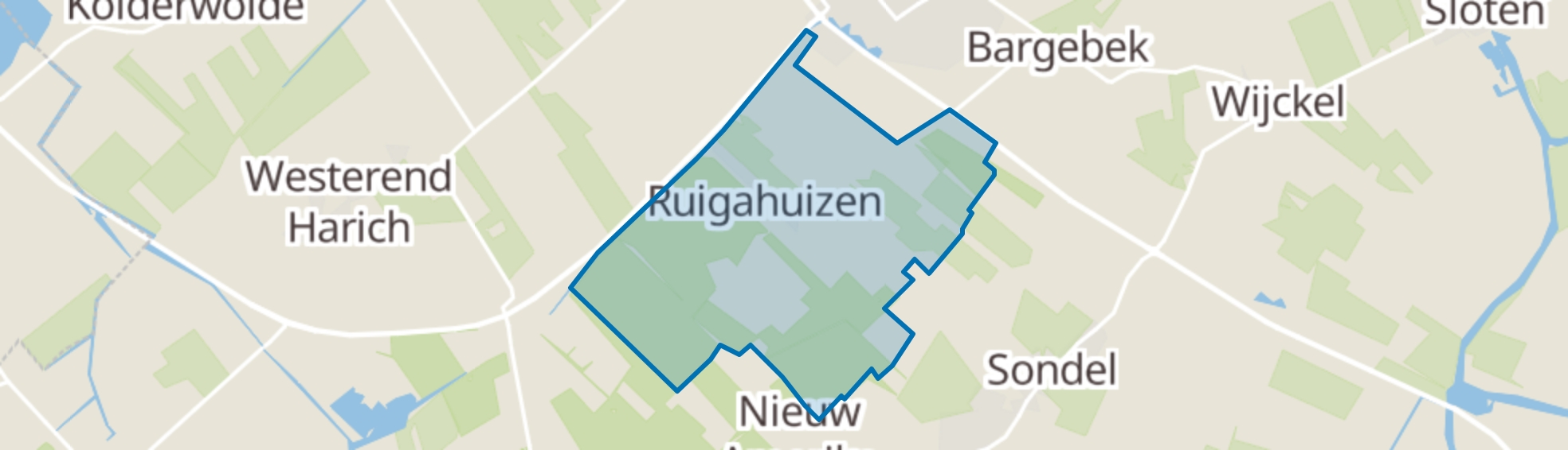 Ruigahuizen map