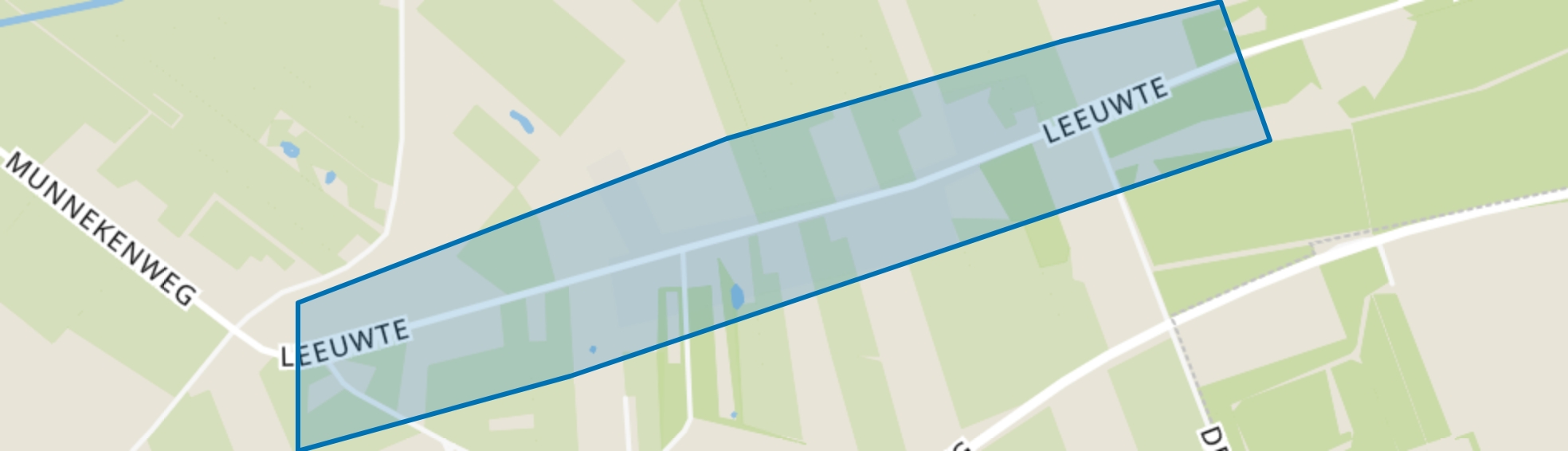 Leeuwte, Ruinen (Gem. De Wolden) map