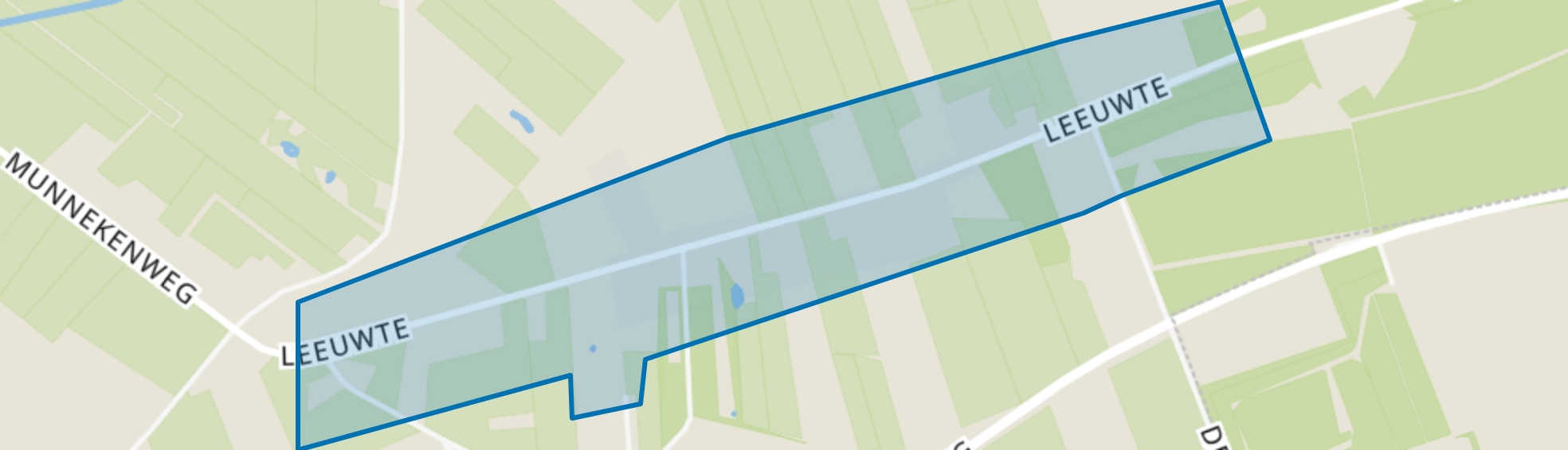 Leeuwte, Ruinen (Gem. De Wolden) map