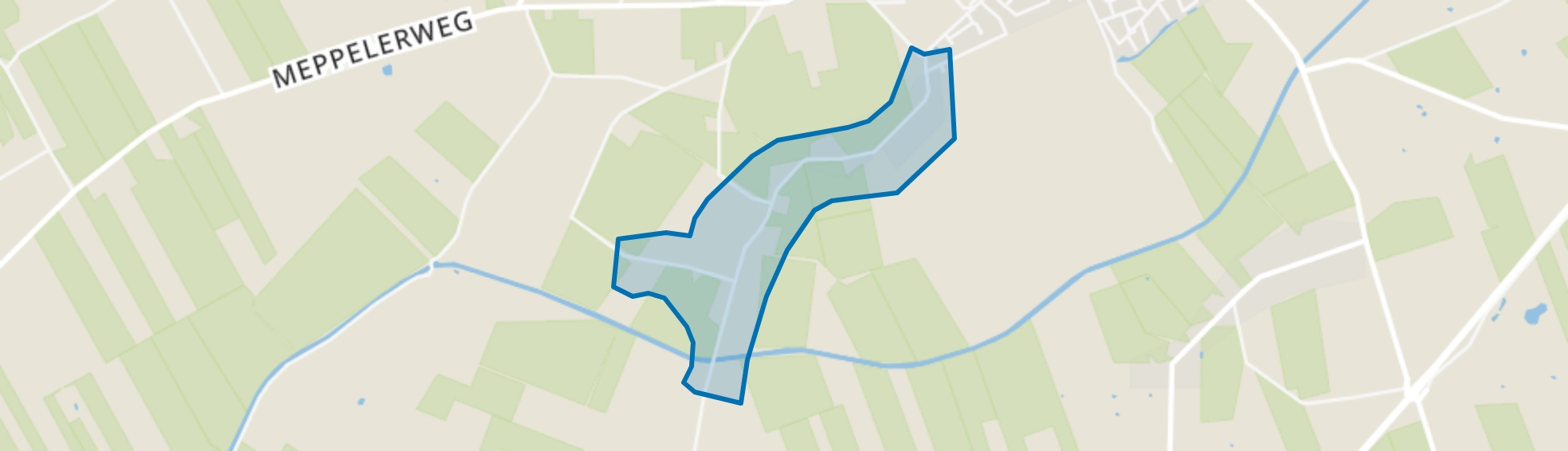 Oldenhave, Ruinen (Gem. De Wolden) map