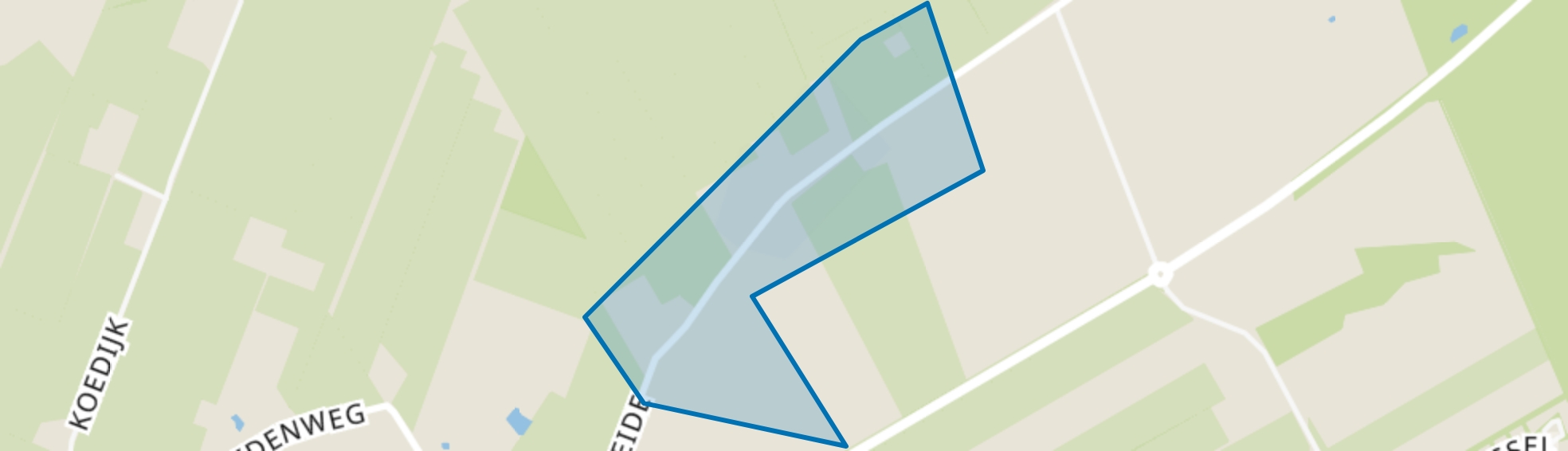 Ruinerweide, Ruinen (Gem. De Wolden) map