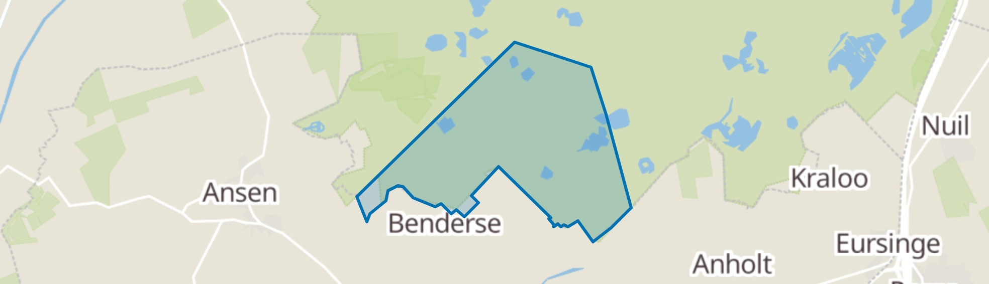 Ruinen (Gem. Westerveld) map