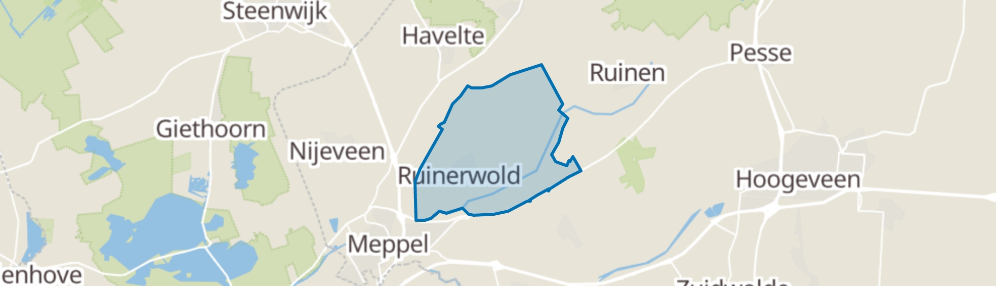 Ruinerwold map