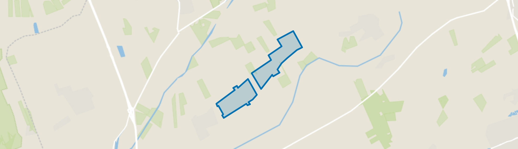 Oosteinde-Buiten, Ruinerwold map