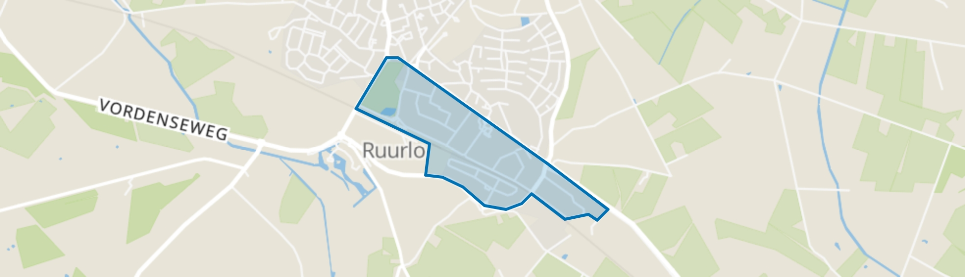 Industrieterrein Ruurlo, Ruurlo map