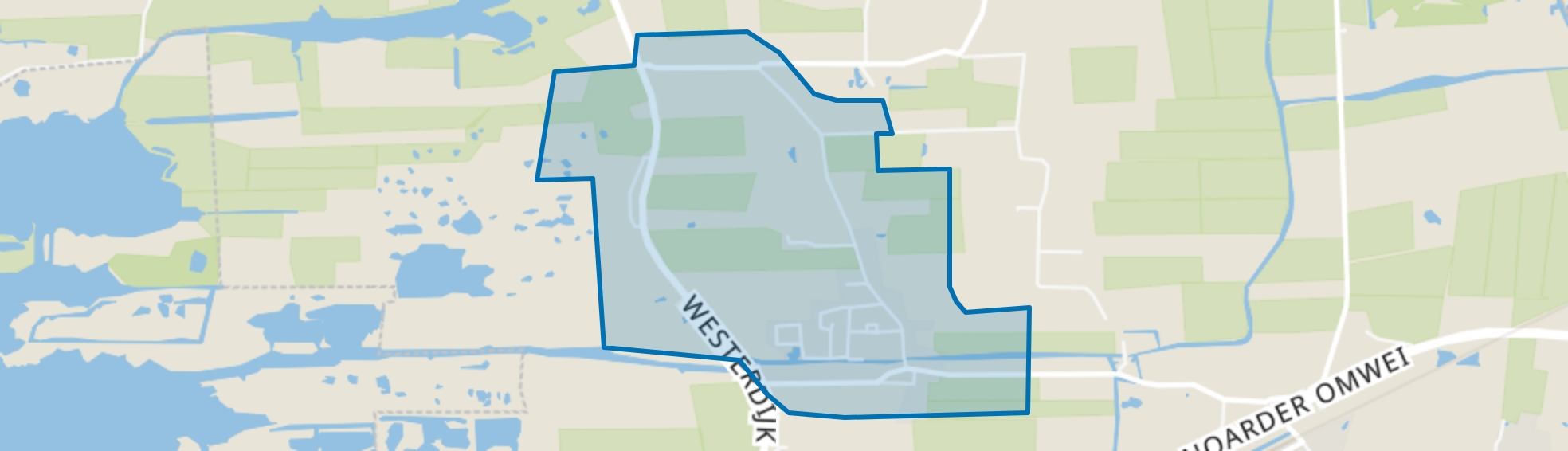 Ryptsjerk, Ryptsjerk map