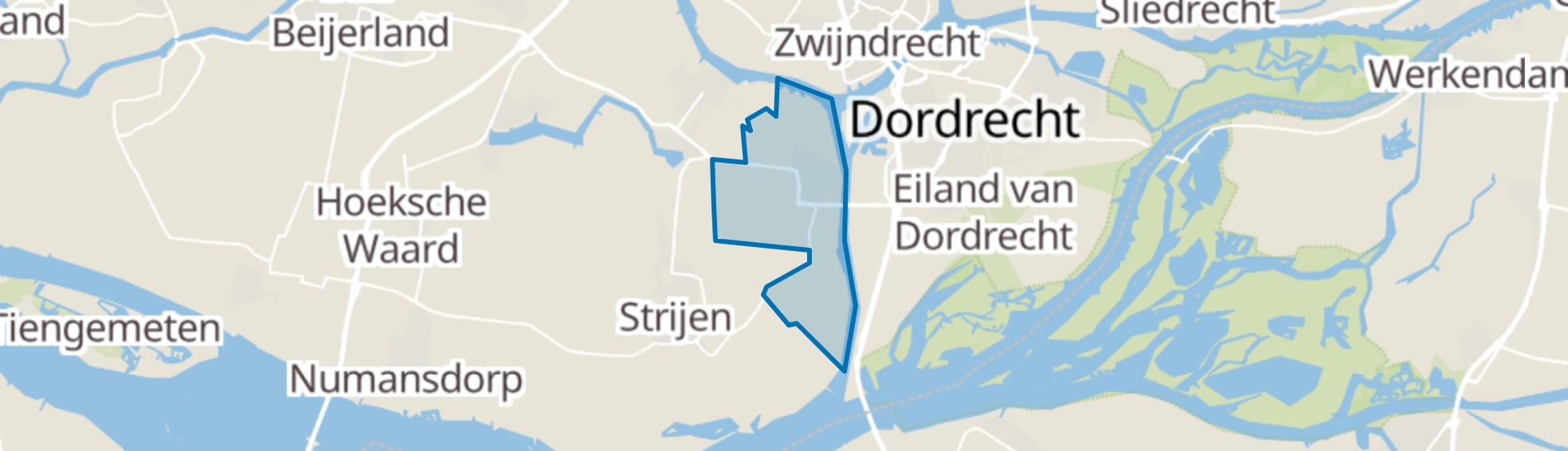 's-Gravendeel map