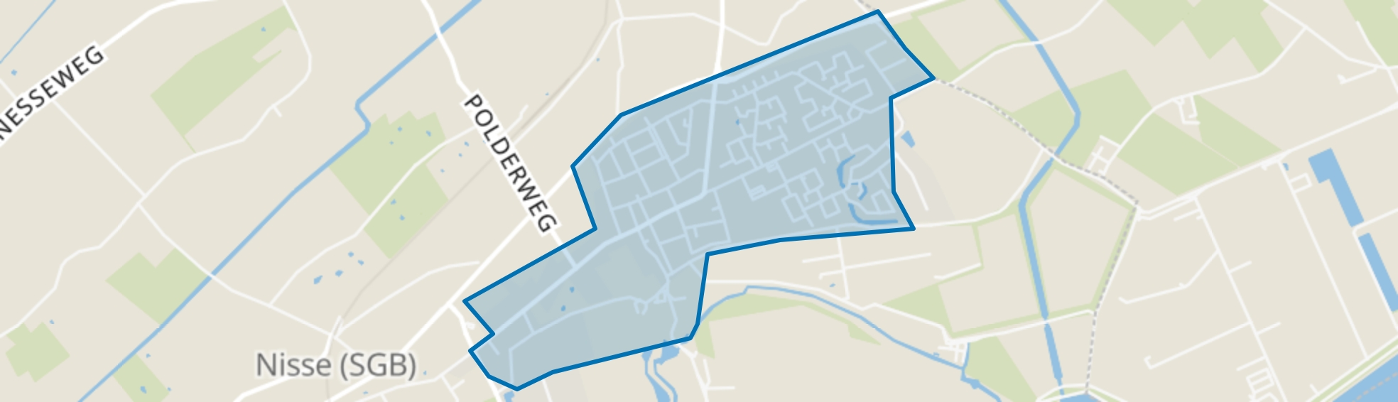 's-Gravenpolder (Kern), 's-Gravenpolder map