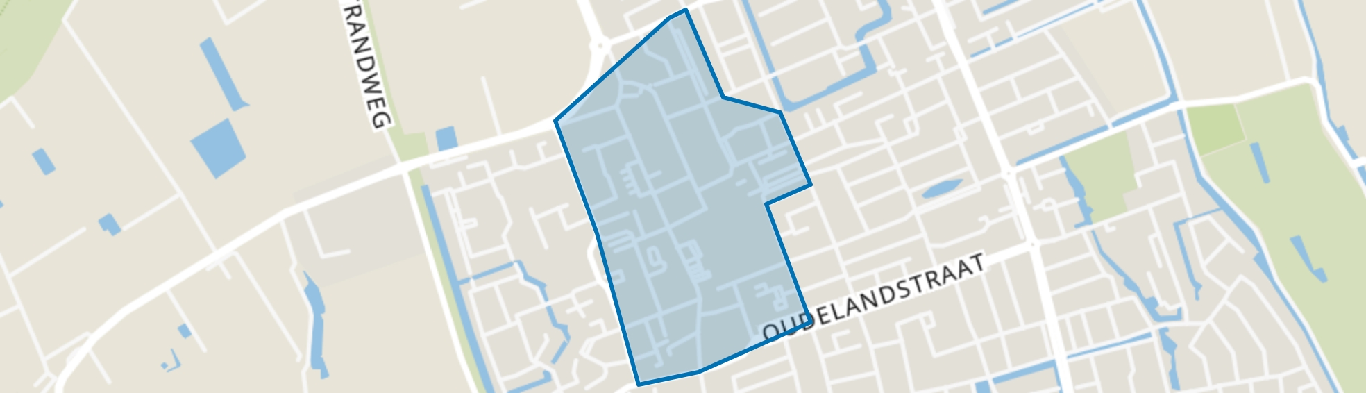 centrumgebied 's-Gravenzande, 's-Gravenzande map